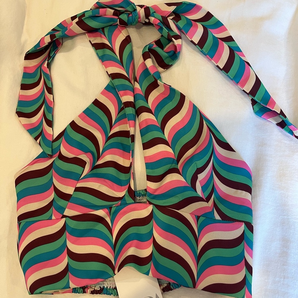 Zara Patterned Multicolor Top